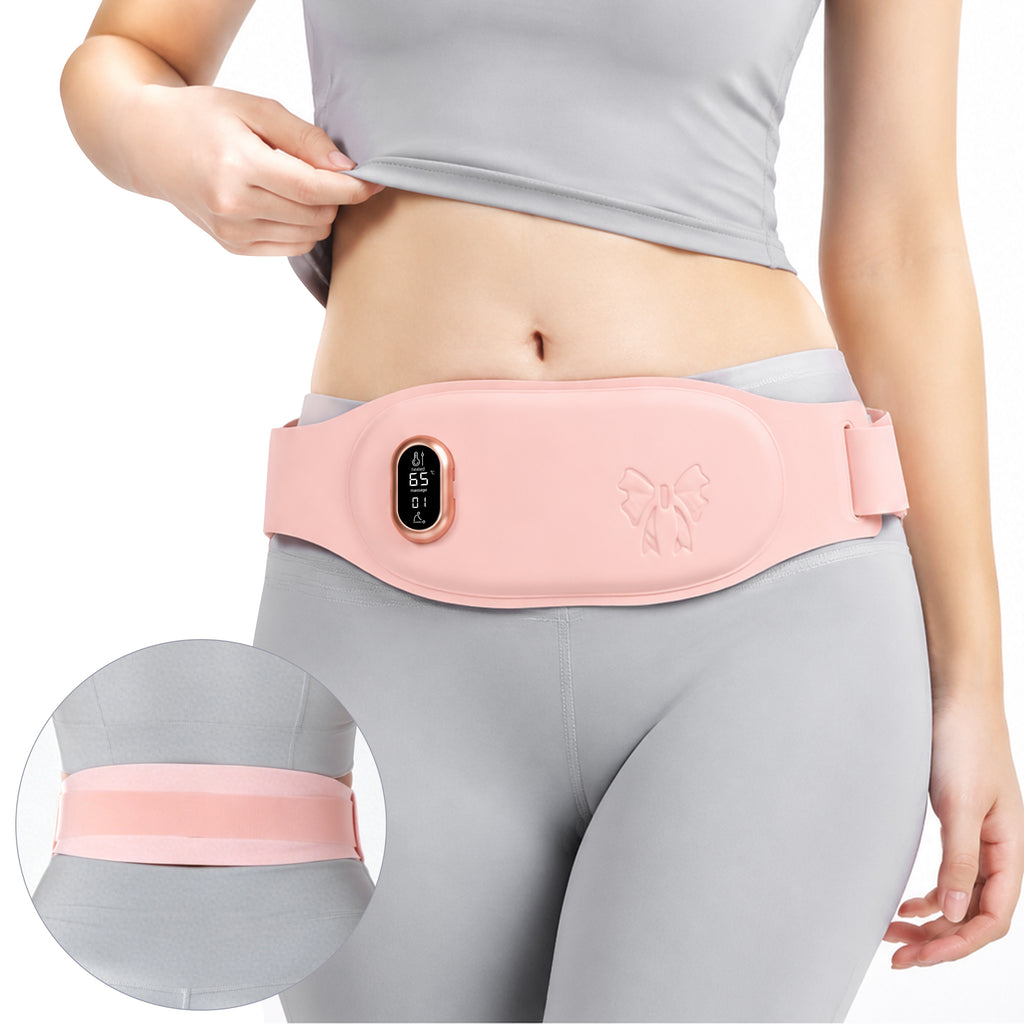 Portable Heating Pad, Pink, Electric Heating, Comfortable and Warm for Daily Use