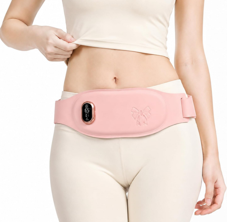 Portable Heating Pad, Pink, Electric Heating, Comfortable and Warm for Daily Use